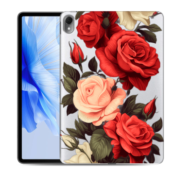 Силиконовый чехол на Huawei MatePad Air с принтом Розы