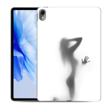 Силиконовый чехол на Huawei MatePad Air с принтом Силуэт