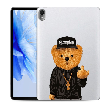 Силиконовый чехол на Huawei MatePad Air с принтом Плюшевый медведь