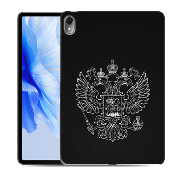 Силиконовый чехол на Huawei MatePad Air с принтом Герб России