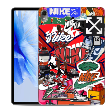 Силиконовый чехол на Huawei MatePad Air с принтом Найк Nike яркий