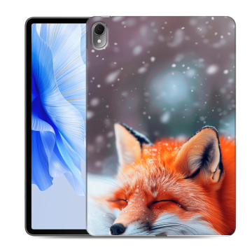 Силиконовый чехол на Huawei MatePad Air с принтом лиса