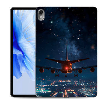 Силиконовый чехол на Huawei MatePad Air с принтом самолет