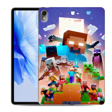 Силиконовый чехол на Huawei MatePad Air с принтом Майнкрафт Minecraft Силиконовый чехол на Huawei MatePad Air с принтом Майнкрафт Minecraft