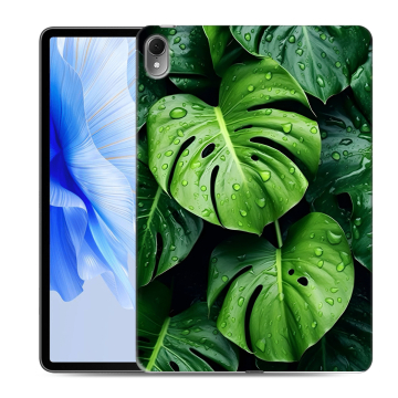 Силиконовый чехол на Huawei MatePad Air с принтом Листья