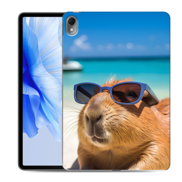 Силиконовый чехол на Huawei MatePad Air с принтом Капибара