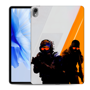Силиконовый чехол на Huawei MatePad Air с принтом Контер страйк Counter strike