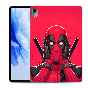 Силиконовый чехол на Huawei MatePad Air с принтом Дедпул Deadpool