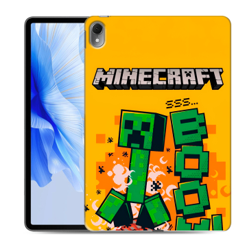 Силиконовый чехол на Huawei MatePad Air с принтом Майнкрафт Minecraft