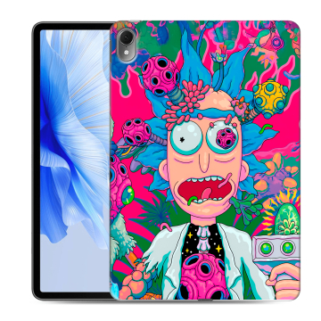 Силиконовый чехол на Huawei MatePad Air с принтом Рик и Морти Rick Morty