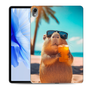 Силиконовый чехол на Huawei MatePad Air с принтом Капибара