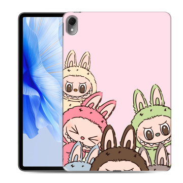 Силиконовый чехол на Huawei MatePad Air с принтом Лабубу