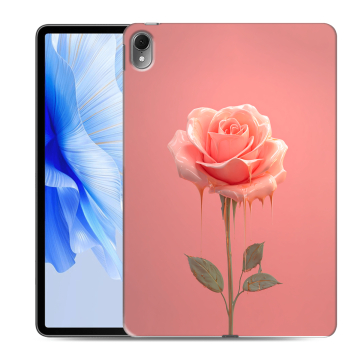 Силиконовый чехол на Huawei MatePad Air с принтом Розовая роза