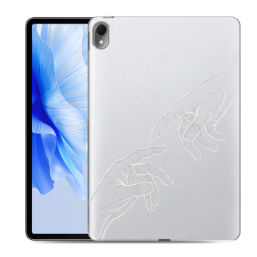 Силиконовый чехол на Huawei MatePad Air с принтом Сотворение мира