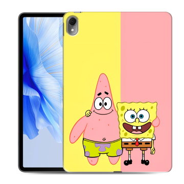 Силиконовый чехол на Huawei MatePad Air с принтом Спанч боб Спанчбоб