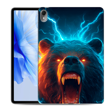 Силиконовый чехол на Huawei MatePad Air с принтом Медведь