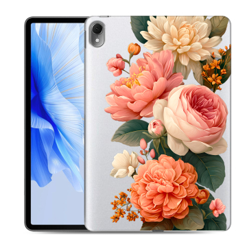 Силиконовый чехол на Huawei MatePad Air с принтом цветы