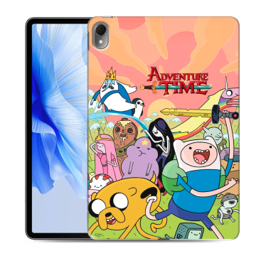 Силиконовый чехол на Huawei MatePad Air с принтом Adventure time Время приключений