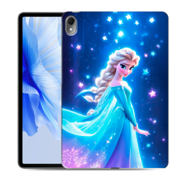 Силиконовый чехол на Huawei MatePad Air с принтом Холодное сердце Frozen
