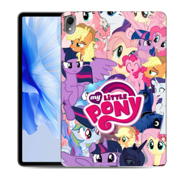 Силиконовый чехол на Huawei MatePad Air с принтом My little pony Дружба чудо