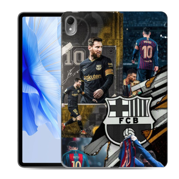 Силиконовый чехол на Huawei MatePad Air с принтом Messi Barcelona