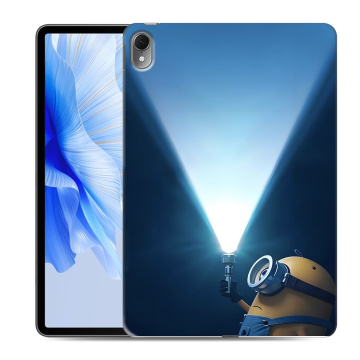 Силиконовый чехол на Huawei MatePad Air с принтом Миньоны