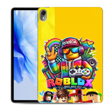 Силиконовый чехол на Huawei MatePad Air с принтом Roblox Роблокс