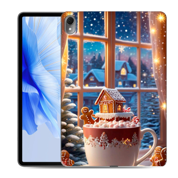 Силиконовый чехол на Huawei MatePad Air с принтом Новый год