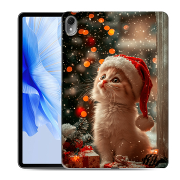 Силиконовый чехол на Huawei MatePad Air с принтом Новый год
