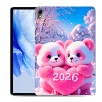 Силиконовый чехол на Huawei MatePad Air с принтом Новый год