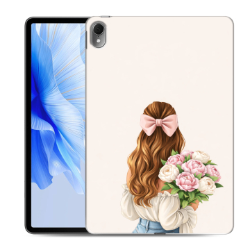 Силиконовый чехол на Huawei MatePad Air с принтом женский