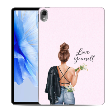 Силиконовый чехол на Huawei MatePad Air с принтом женский