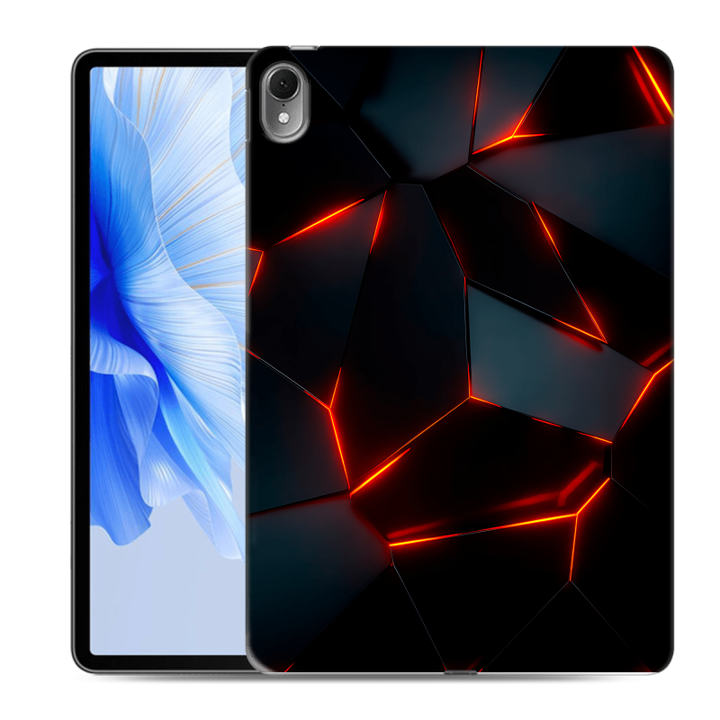 Силиконовый чехол на Huawei MatePad Air с принтом Яркие абстракции Силиконовый чехол на Huawei MatePad Air с принтом Яркие абстракции