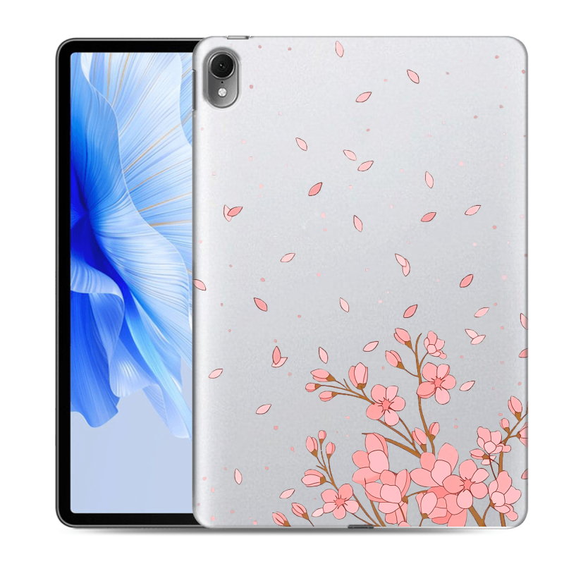 Силиконовый чехол на Huawei MatePad Air с принтом Ветка сакуры Силиконовый чехол на Huawei MatePad Air с принтом Ветка сакуры