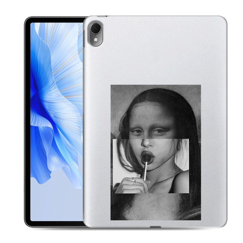 Силиконовый чехол на Huawei MatePad Air с принтом Мона Лиза Силиконовый чехол на Huawei MatePad Air с принтом Мона Лиза