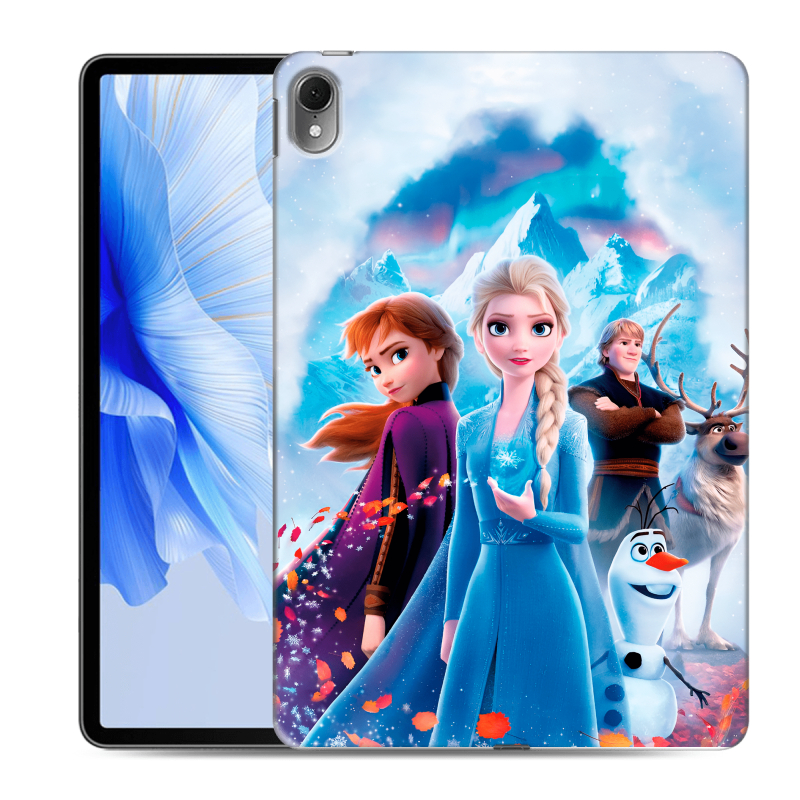 Силиконовый чехол на Huawei MatePad Air с принтом Холодное сердце Frozen Силиконовый чехол на Huawei MatePad Air с принтом Холодное сердце Frozen