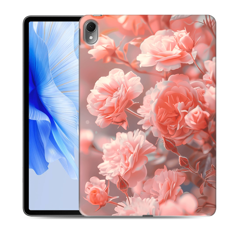 Силиконовый чехол на Huawei MatePad Air с принтом Розы цветы Силиконовый чехол на Huawei MatePad Air с принтом Розы цветы