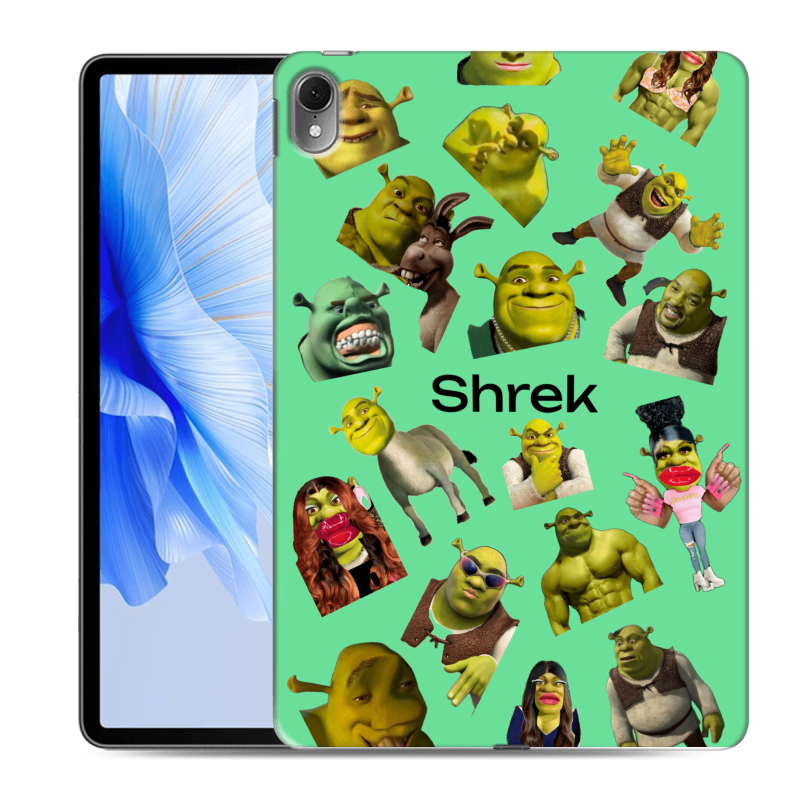 Силиконовый чехол на Huawei MatePad Air с принтом Шрек Shrek Силиконовый чехол на Huawei MatePad Air с принтом Шрек Shrek
