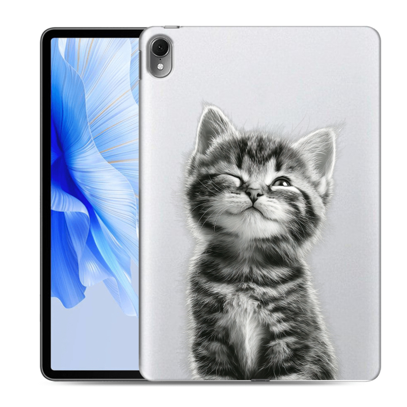 Силиконовый чехол на Huawei MatePad Air с принтом Котенок Силиконовый чехол на Huawei MatePad Air с принтом Котенок