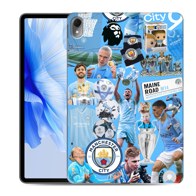 Силиконовый чехол на Huawei MatePad Air с принтом Man City Манчестер Сити Силиконовый чехол на Huawei MatePad Air с принтом Man City Манчестер Сити