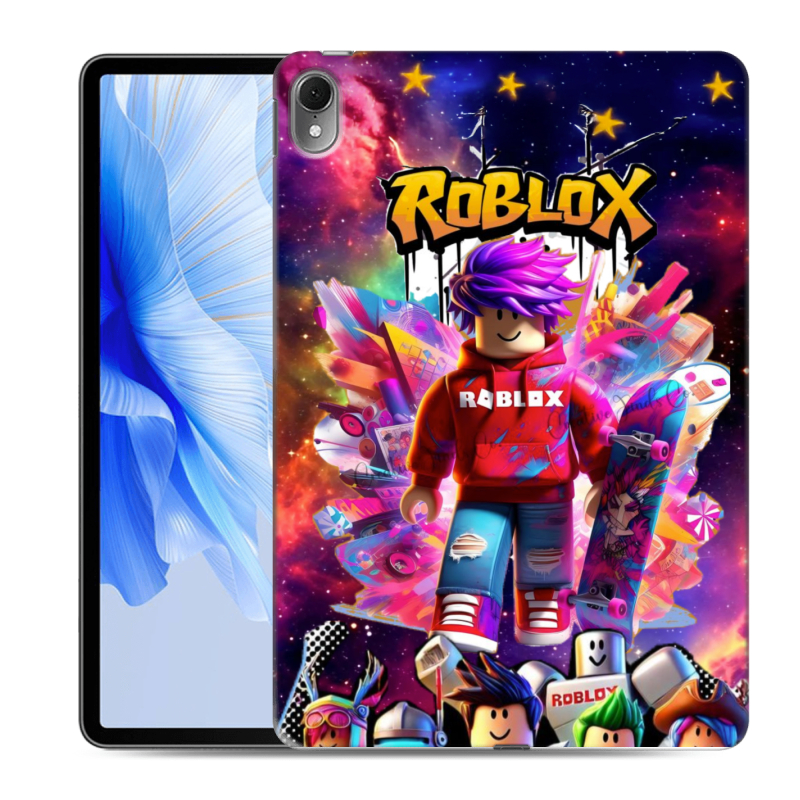 Силиконовый чехол на Huawei MatePad Air с принтом Roblox Роблокс Силиконовый чехол на Huawei MatePad Air с принтом Roblox Роблокс