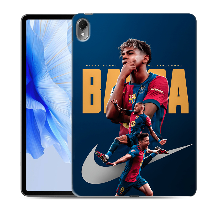 Силиконовый чехол на Huawei MatePad Air с принтом Барселона Barca Yamal Силиконовый чехол на Huawei MatePad Air с принтом Барселона Barca Yamal