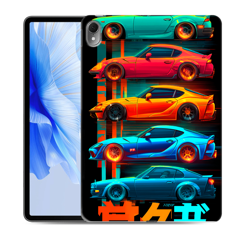 Силиконовый чехол на Huawei MatePad Air с принтом машины тачки Силиконовый чехол на Huawei MatePad Air с принтом машины тачки