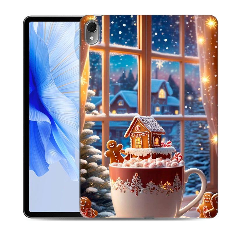 Силиконовый чехол на Huawei MatePad Air с принтом Новый год Силиконовый чехол на Huawei MatePad Air с принтом Новый год
