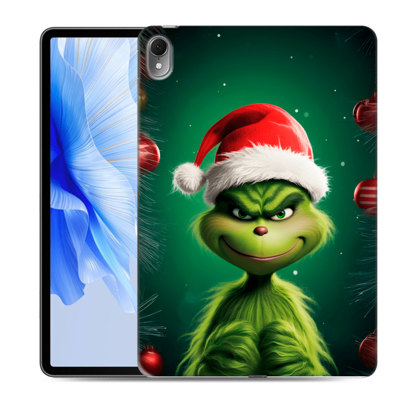 Силиконовый чехол на Huawei MatePad Air с принтом Гринч Новый год Рождество Силиконовый чехол на Huawei MatePad Air с принтом Гринч Новый год Рождество