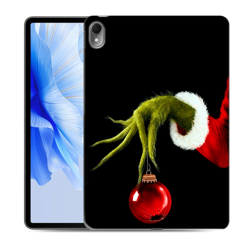 Силиконовый чехол на Huawei MatePad Air с принтом Новый год Гринч Силиконовый чехол на Huawei MatePad Air с принтом Новый год Гринч
