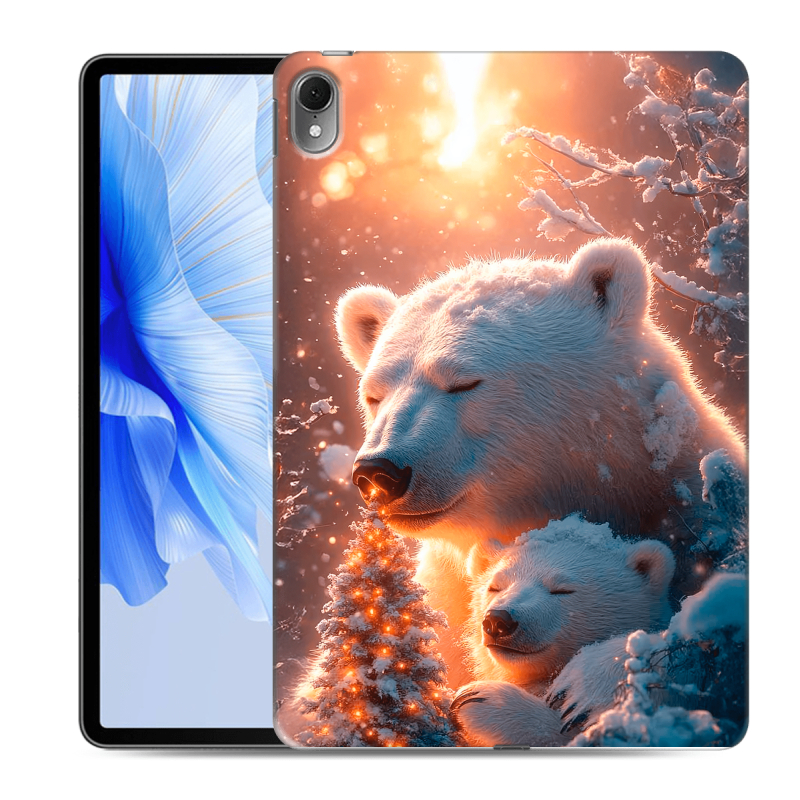 Силиконовый чехол на Huawei MatePad Air с принтом Новый год Силиконовый чехол на Huawei MatePad Air с принтом Новый год