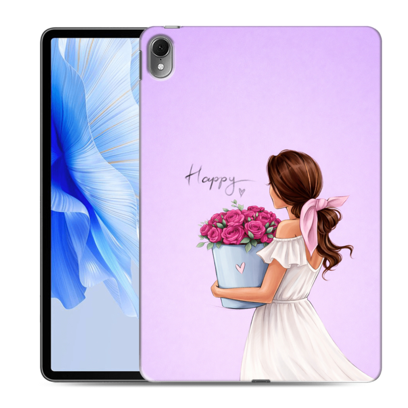 Силиконовый чехол на Huawei MatePad Air с принтом женский Силиконовый чехол на Huawei MatePad Air с принтом женский