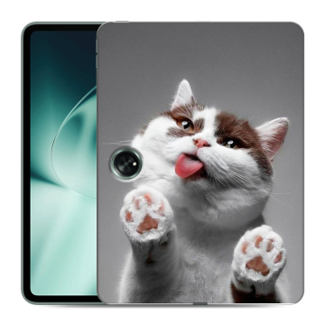 Силиконовый чехол на планшета OnePlus Pad с принтом Коты