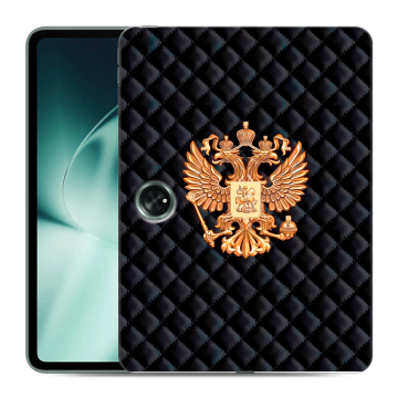 Силиконовый чехол на OnePlus Pad с принтом Герб России принт Силиконовый чехол на OnePlus Pad с принтом Герб России принт